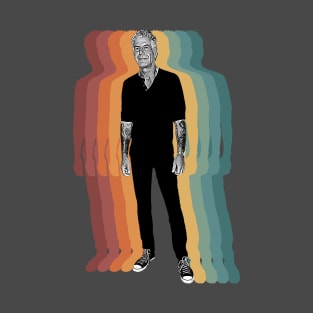 Anthony Bourdain Rainbow T-Shirt