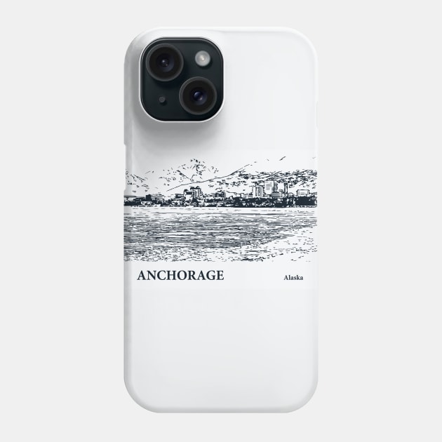 Anchorage - Alaska Phone Case by Lakeric