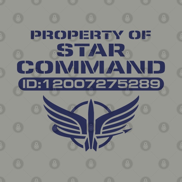 Property of Star Command V1 by PopCultureShirts