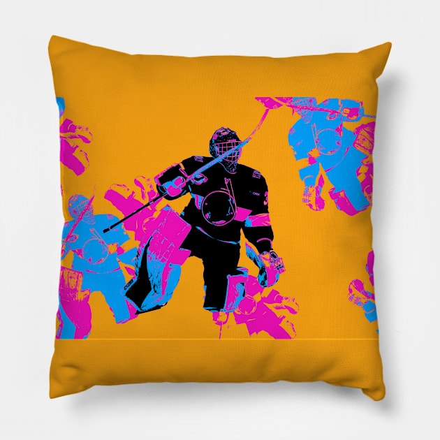 All About The Goalie - Ice Hockey Player Pillow by Highseller