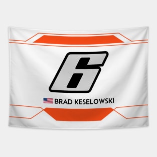 Brad Keselowski #6 2023 NASCAR Design Tapestry