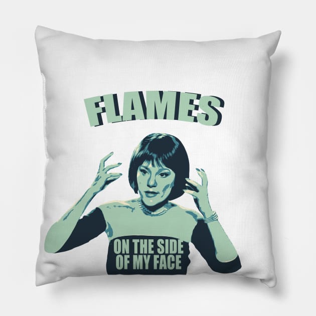 FLAMES Pillow by aluap1006