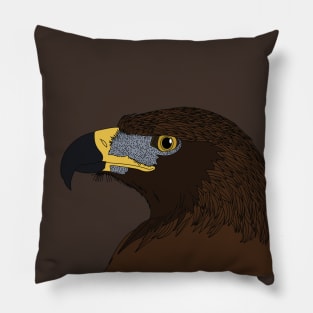 Golden eagle Pillow