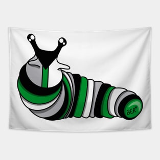 Demiromantic Pride Fidget Slug Tapestry