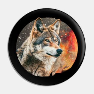 Wolf Enigmatic Energies Pin