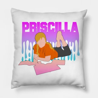 Cailee Spaeny priscilla movie film 2023 graphic design Pillow