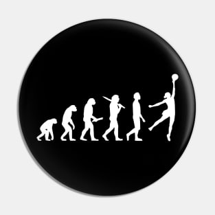 Funny Volleyball Evolution Gift For Volleyball Players Pin