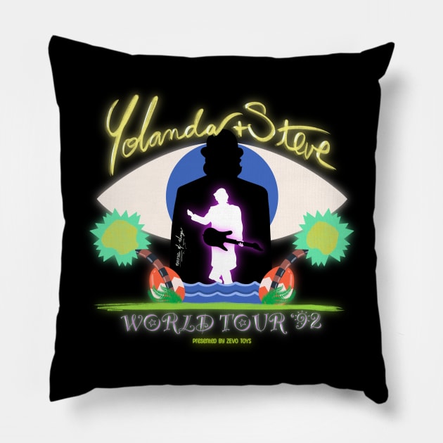 Yolanda & Steve - Toys (1992) Pillow by Chadwhynot37