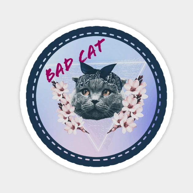 Bad Cat Magnet by Diversa Store