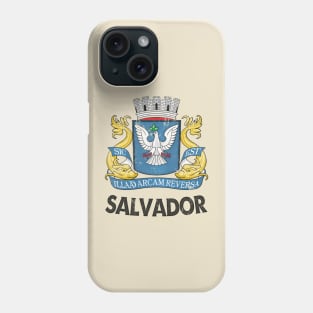 Salvador, Brazil / Vintage Look Faded Flag Design Phone Case