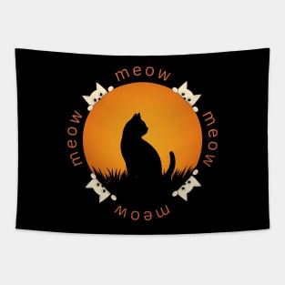 Meow meow Tapestry