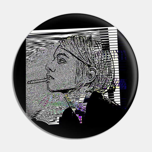 ∆∆∆ Glitch Girl #3 ∆∆∆ Original Graphic Design Work Pin by CultOfRomance