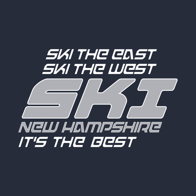 Ski New Hampshire It's the Best by DDGraphits