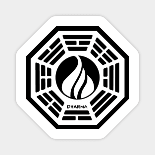 The Dharma Initiative - The Flame Station Magnet