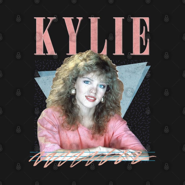 Kylie // 80s Retro Fan Design by DankFutura