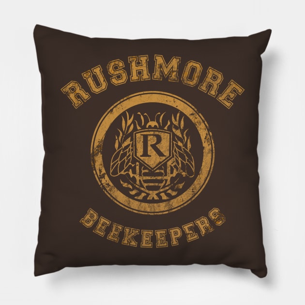 Rushmore Beekeepers Society Pillow by steeeeee