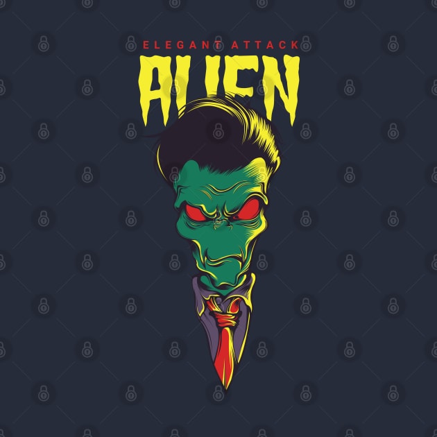 alien elegant attack by Mako Design 