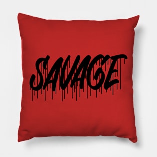 Savage design Pillow