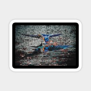 Graffiti Swallow Magnet