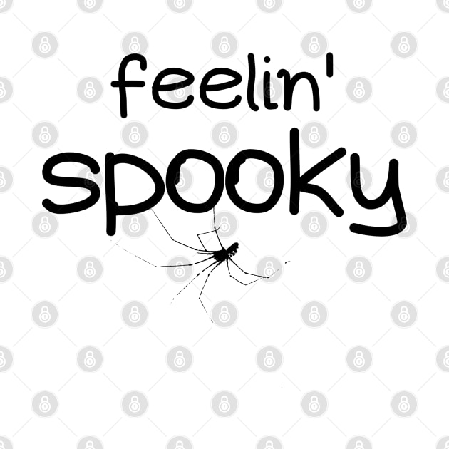 Feelin' Spooky Sketch Font with Creepy Spider by Mia Delilah