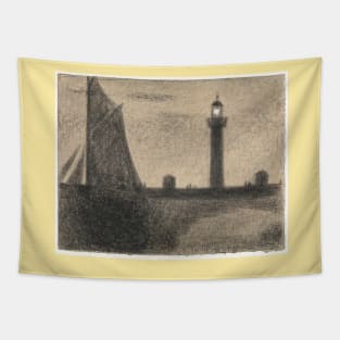 The Lighthouse at Honfleur Tapestry