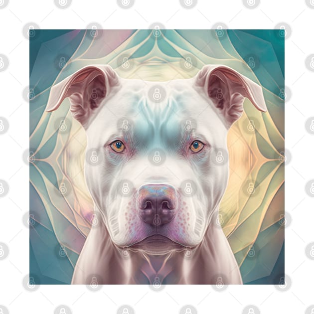 A Fractal Design of A Pit Bull by daniel4510