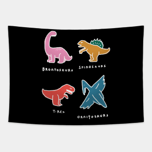 we love dinosaurs Tapestry