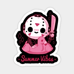 Creepy Summer Vibes Magnet