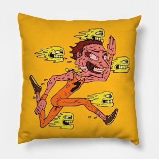 Catching Faces Pillow