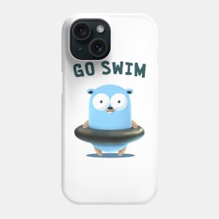 Go Swim for Male Phone Case