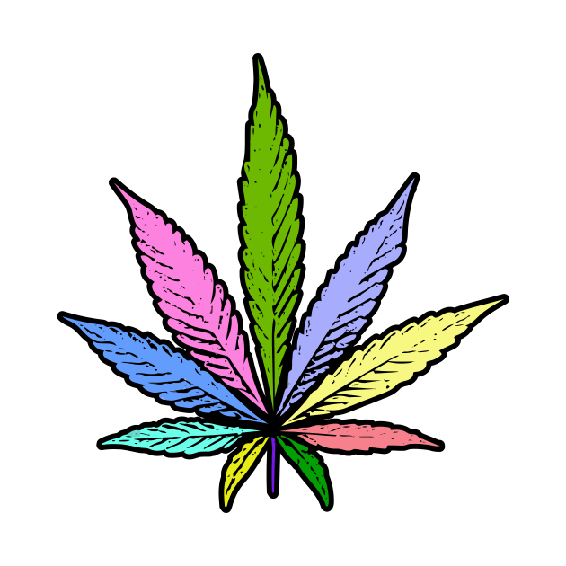 Marijuana leaves by blackdesain99