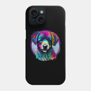 Colourful Bichon Frise Phone Case