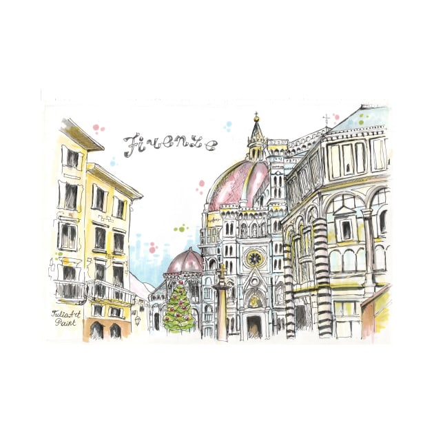 Florence, Italia by JuliaArtPaint