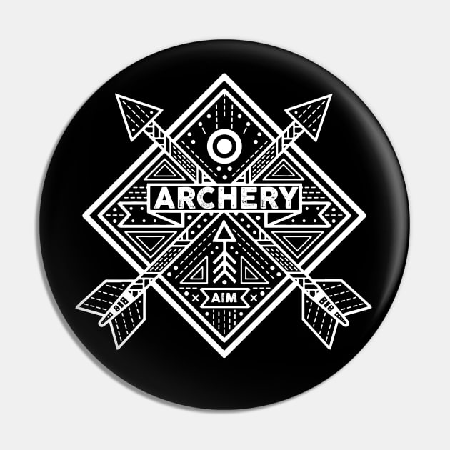 ARCHERY Pin by remerasnerds