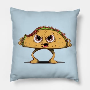 Angry Taco Pillow