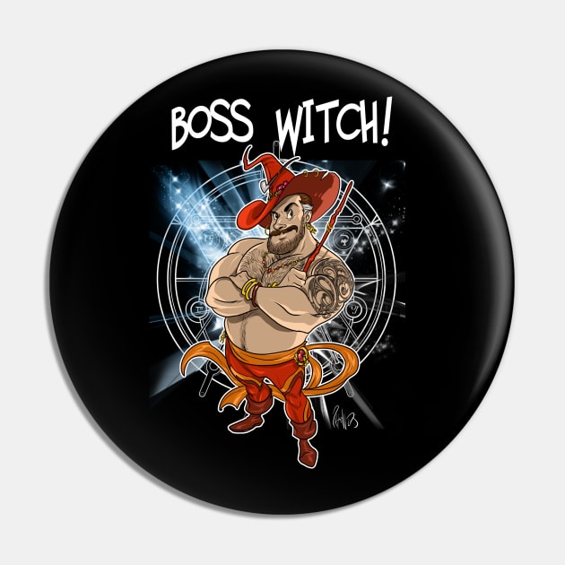 Boss Witch Pin by JoeBoy101