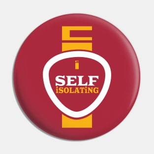 Self Isolating - Malta India Pin