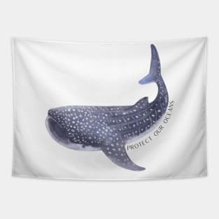 Protect our Oceans: Whale Shark Tapestry