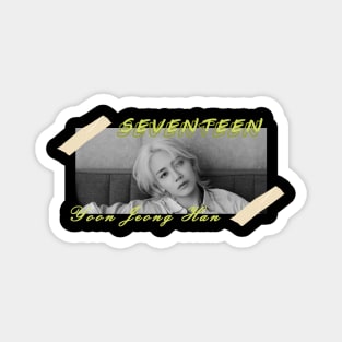 Kpop Design Jeonghan Seventeen Magnet