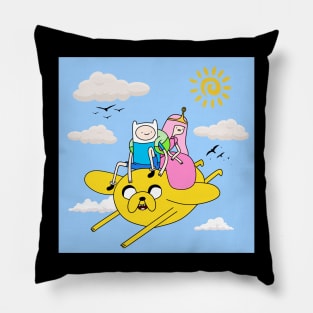 adventure time-jake, finn and princes Pillow