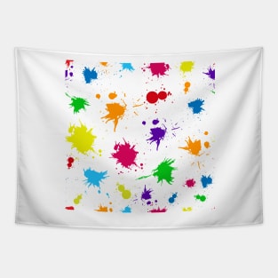 pattern of color blots Tapestry