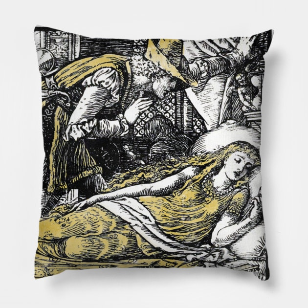 Fair Rosalinde - The Sleeping Beauty Pillow by The Blue Box