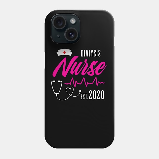 Dialysis Nurse 2020 Phone Case by TheBestHumorApparel