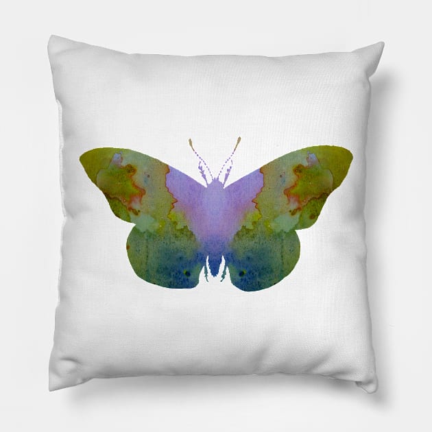 Butterfly Pillow by BittenByErmines