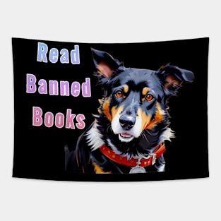 Laylah says... Read Banned Books Purple Tapestry