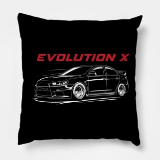 Mitsubishi Evo X Pillow