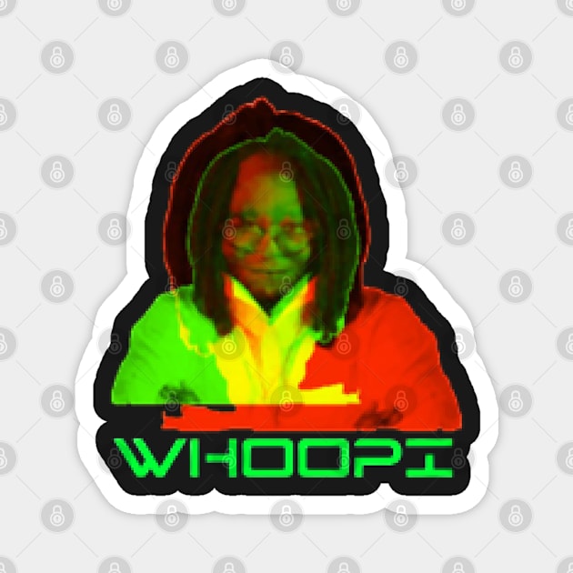 Whoopi Goldberg Magnet by KoumlisArt