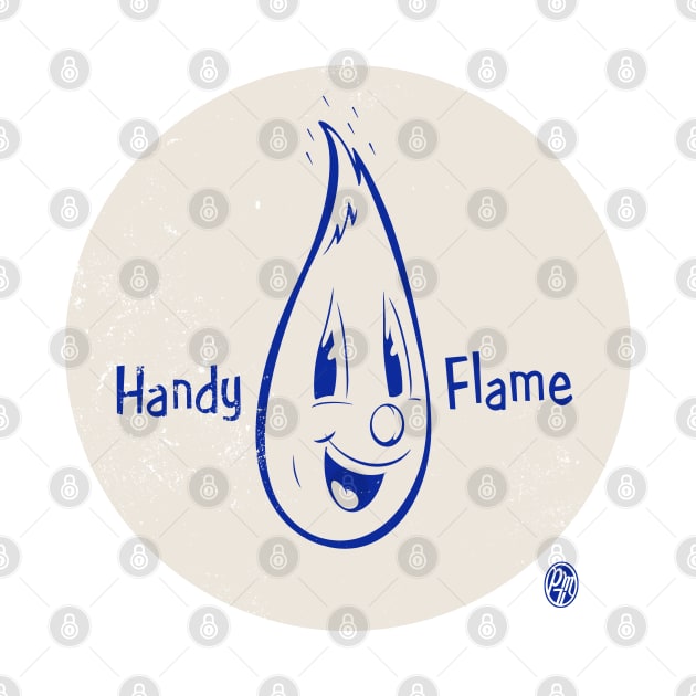 Vintage Handy Flame Gas Mascot by StudioPM71