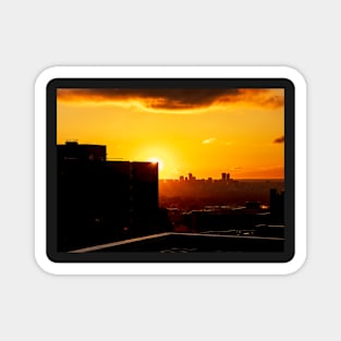 Sunrise Over Lakewood, Colorado Magnet