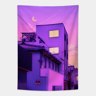 Yellow Moon Tapestry